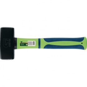   SIBRTEH 2000g pörölykalapács kovácsolt fej, üvegszálas nyél