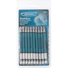 GROSS Pz2x90mm 10db professional bitkészlet