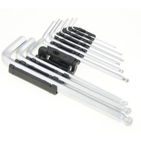 MTX imbuszkulcs szett 1.5–10 mm,CrV, 9 db golyós