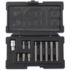   STELS SPLINE- 1/2 11db CrV csavarbehajtó bit készlet kofferben