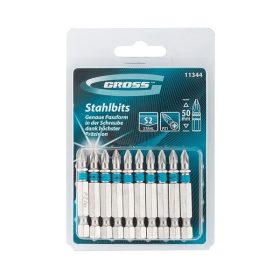 GROSS PZ1x50mm 10db professional bitkészlet