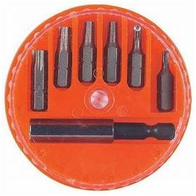 MTX 7db bitkészlet mágneses adapterrrel, 45Xacél dobozban