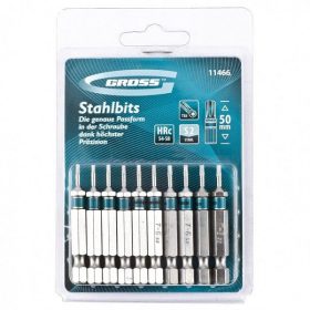 GROSS TORX 10x50mm 10db professional bit S2 acél
