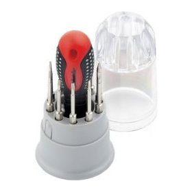   MTX 11 részes mágneses precíziós csavarhúzó készlet tartóban Fusion