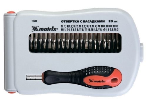 MTX 22db-os Fusion precíziós csavarhúzó bitszett