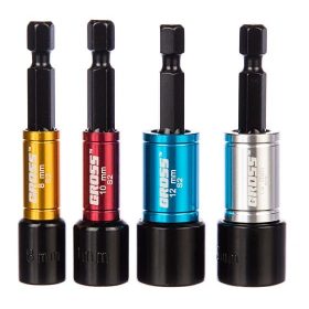   GROSS 66mm 4db  Professional mágneses dugókulcs fej szett önmetsző csavarokhoz
