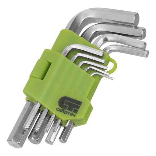 SPARTA 9db 1,5-10mm CrV imbuszkulcs szett 45X edzett acél