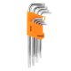 SPARTA torx fényes  kulcsszett T10-T50 CrV 9db