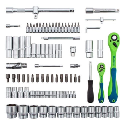 MTX 94 részes 1/2”,1/4” racsnis szerszámkészlet,CrV, kofferben