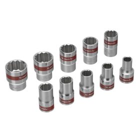 MTX 10-24mm 1/2 biHexagonal dugókulcs készlet 10db