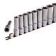STELS 1/2 10-22mm hosszított 10részes professional dugókulcs fej készlet