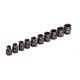 STELS 10- 24 mm 6 részes gépi dugókulcs készlet fém kofferben professional