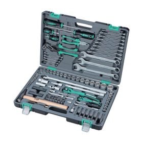 STELS Szerszámkészlet kofferben 119 db-os 1/2- 1/4 Cr-V S2