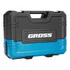 GROSS 109 részes 1/4"-1/2" racsnis szerszámkészlet, 120 fogas mechanizmus, CrV, kofferben