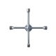 MTX kereszt-kerékanya csavarkulcs 17 x 19 x 21 x 22 mm, megerősített