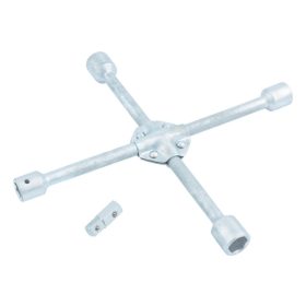   STELS kereszt-kerékanya csavarkulcs 17x19x21x22 megerősített