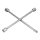 MTX 17x19x21x1/2mm keresztkulcs professional