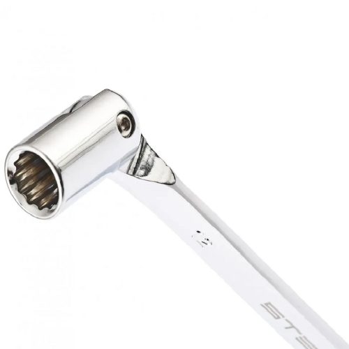 STELS 12x13mm csuklós csőkulcs, Bi-HEX elfordítható csavarkulcs, CrV PROFESSIONAL