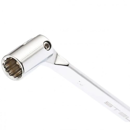 STELS 14x15mm csuklós csőkulcs, Bi-HEX elfordítható csavarkulcs, CrV PROFESSIONAL