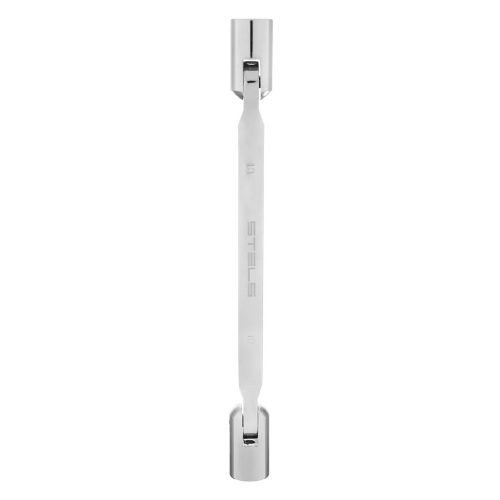 STELS 18х19mm csuklós csőkulcs, Bi-HEX elfordítható csavarkulcs, CrV PROFESSIONAL