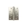 IMPORT 60X40X2 mm 2db zsanér szett csavarral INOX