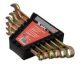 MTX 8-17mm 6db cink kombinált csillagvillás kulcs szett tartóban
