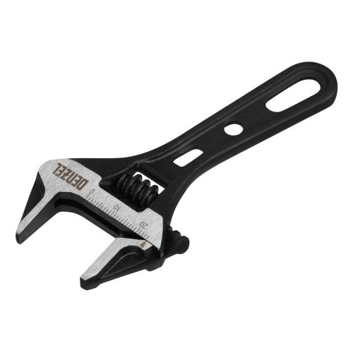 DENZEL 24/ 115mm rövid állitható villáskulcs, CrV, kovácsolt acél PROFESSIONAL