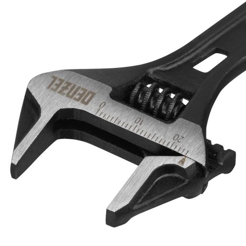 DENZEL 24/ 115mm rövid állitható villáskulcs, CrV, kovácsolt acél PROFESSIONAL