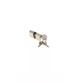   ANBO 27/30mm króm ovális biztonsági cilinderzár betét, hengerzárbetét 2200 3db kulcs+ csavar