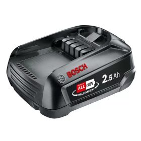 BOSCH 18V 2.5Ah pótakku, PBA 18V 2.5Ah W-B akkumlátor
