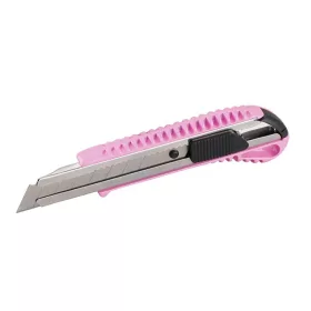   FESTA 18mm rózsaszín, fémházas sniccer, pink törhető pengés kés