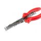 MTX 180mm Standard kúpos hosszú csőrű fogó csiszolt króm