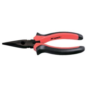   MTX 180mm BlackNickel kúpos hosszú csőrű fogó két komponensű nyél