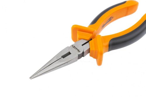 SPARTA 160mm Comfort kúpos hosszú csőrű fogó két komponensű nyéllel csiszolt