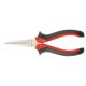 MTX 160mm Nickel kúpos kerek orrfogó kétkomponensű markolat