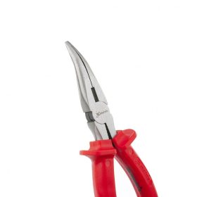 MTX 160mm Economic kúpos hajlított hosszú csőrű fogó