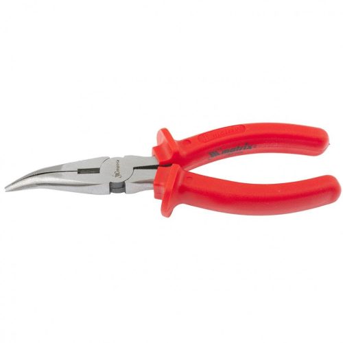 MTX 160mm Economic kúpos hajlított hosszú csőrű fogó