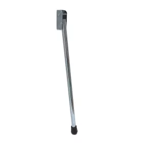   Import 50 cm erősített, kihajtható rugós ajtókitámasztó, horganyzott acél műanyag véggel
