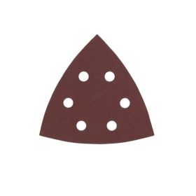   IMPORT 6db 105mm P120 deltacsiszolópapír tépőzáras, fa/ fém, perforált 