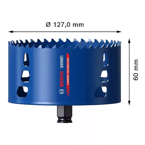 Bosch 127mm karbid körkivágó EXPERT multimaterial