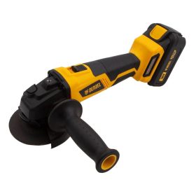   DENZEL 18V 3.0Ah 125mm akkus sarokcsiszoló szett brushless BLG-IG-18-2