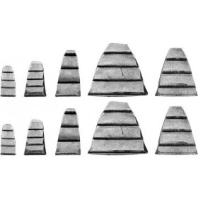 Import 10db-os kalapács ék szett