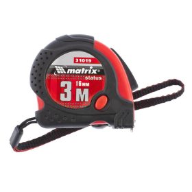 MTX 3mx16mm STATUS mérőszalag mágneses gumírozott