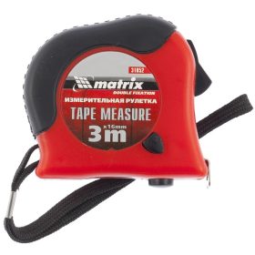 MTX 3mx16mm mérőszalag gumírozott