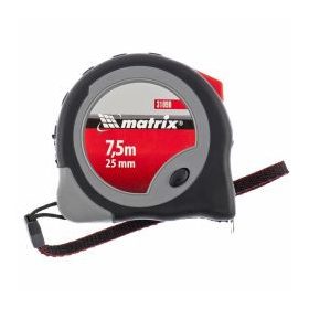   MTX 7,5mx25mm mérőszalag folyamatos rögzítés gumírozott