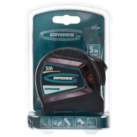 GROSS 5mx25mm professional mérőszalag kétoldalas