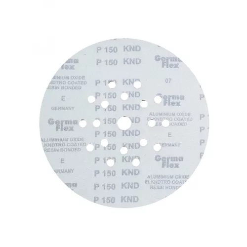 GERMAFLEX 5 db 225 mm / P150 18+1 lyukas tépőzáras fíbertárcsa zsiráf