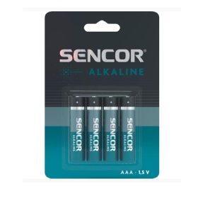 SENCOR 4db AAA/tartós alkáli elem 1,5 V