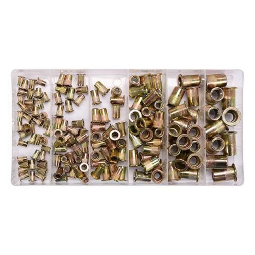 YATO acél szegecsanya készlet 150 részes YT-36481