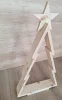 Hazai dekoratív fenyőfa csillaggal 83X46X10 cm 